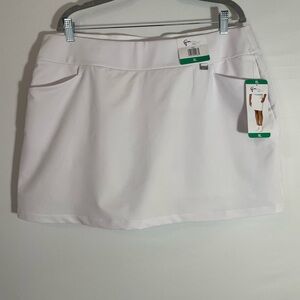 Women's White Skort